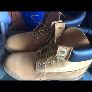MEN'S TIMBERLAND 6 INCH PREMIUM WATERPROOF BOOTS
